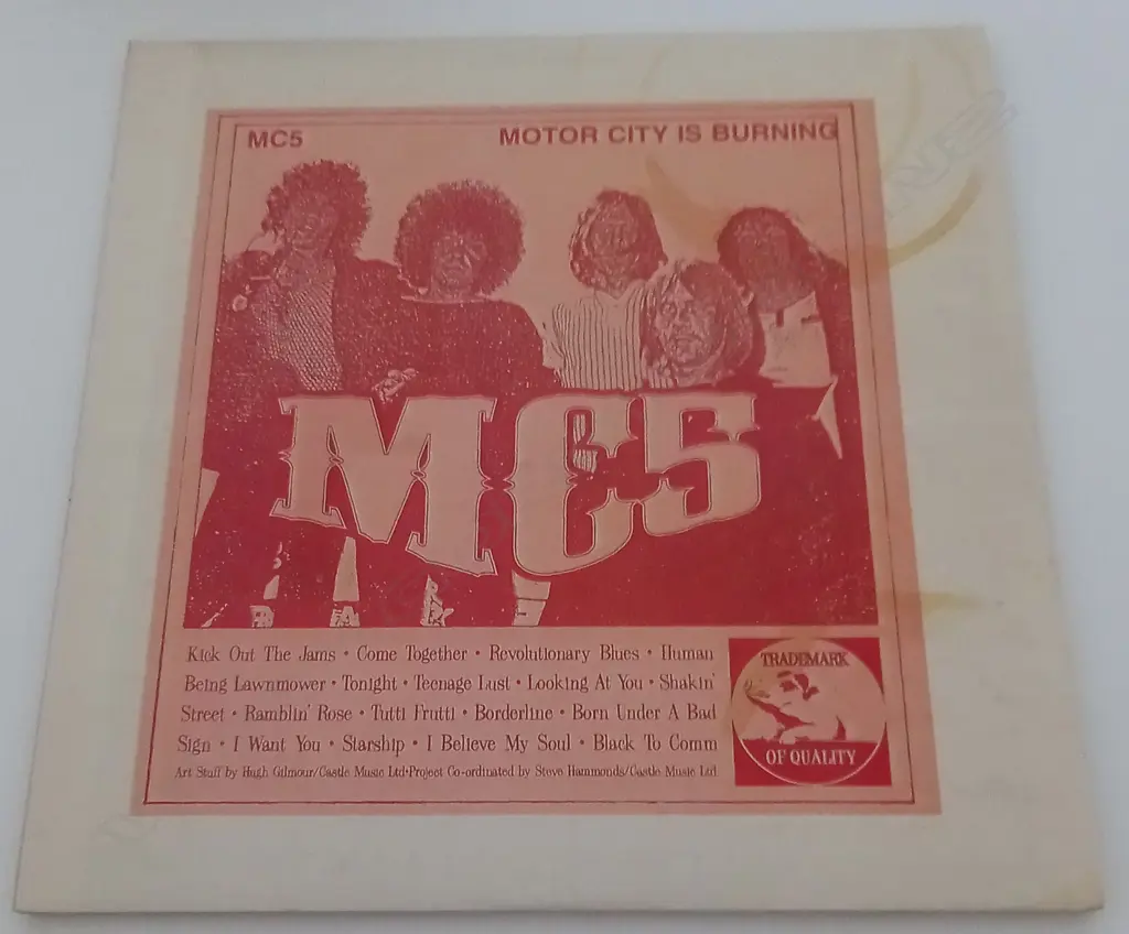 MC5, Motor City Is Burning Image 1++