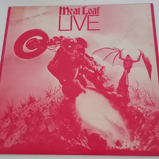 Meat Loaf, Live