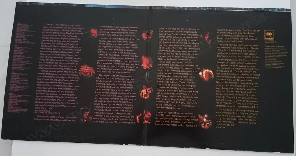 Mike Bloomfield And Al Kooper, The Live Adventures Of Mike Bloomfield And Al Kooper Image 1++