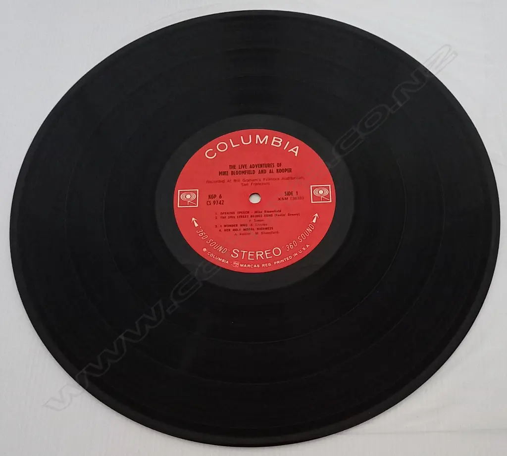 Mike Bloomfield And Al Kooper, The Live Adventures Of Mike Bloomfield And Al Kooper Image 1++