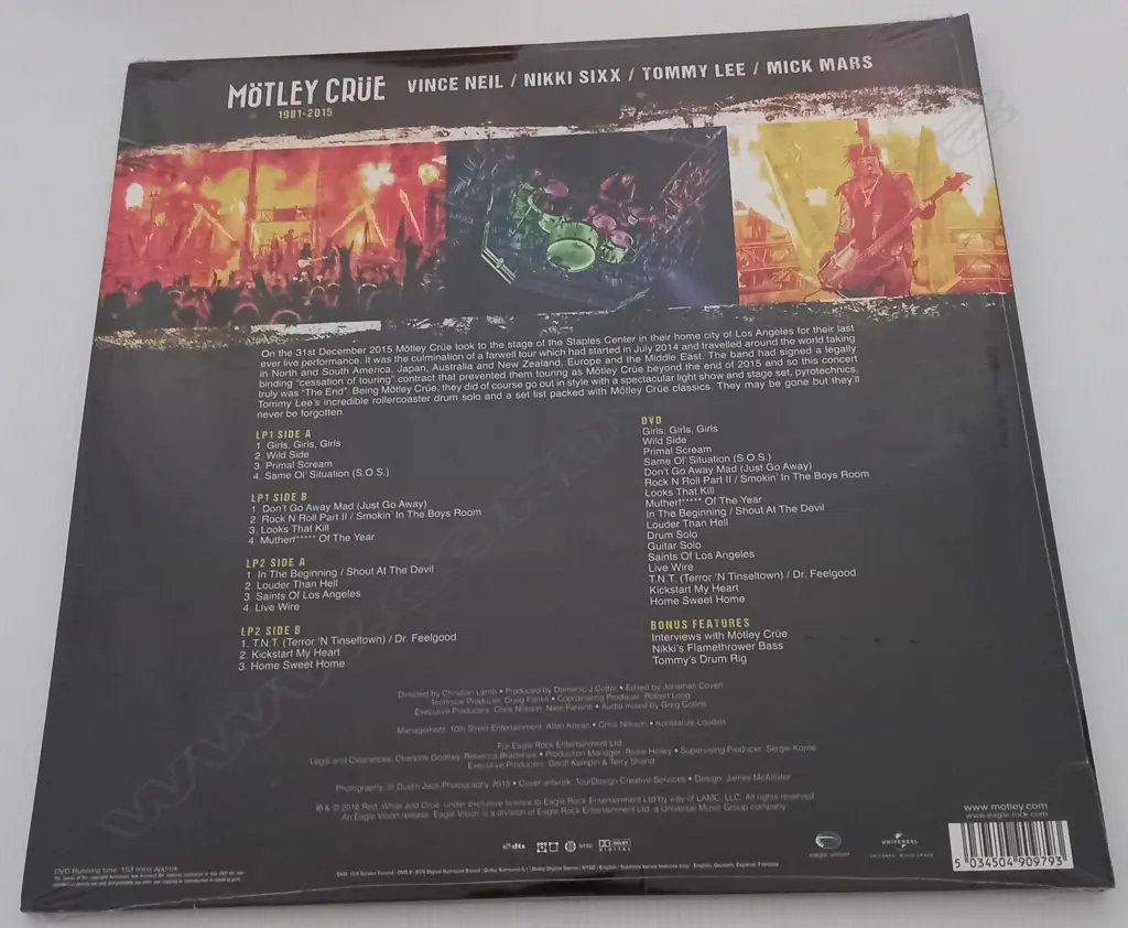 Motley Crue, The End - Live In Los Angeles Image 1++