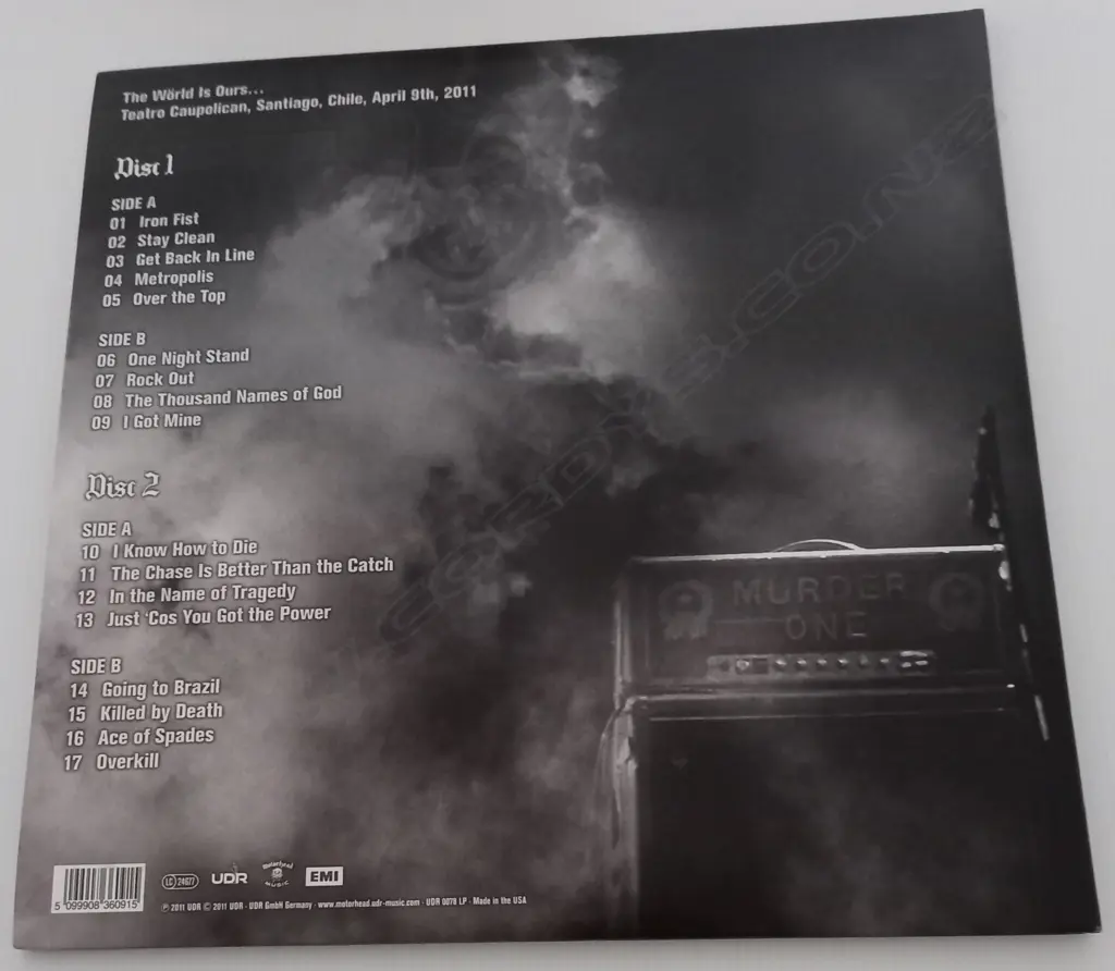 Motorhead, The World Is Ours - Vol 1 (Everywhere Further Than Everyplace Else) Image 1++