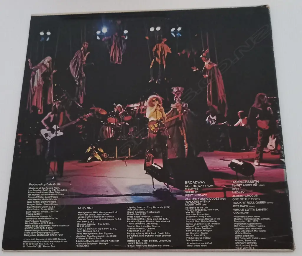 Mott The Hoople, Mott The Hoople Live Image 1++