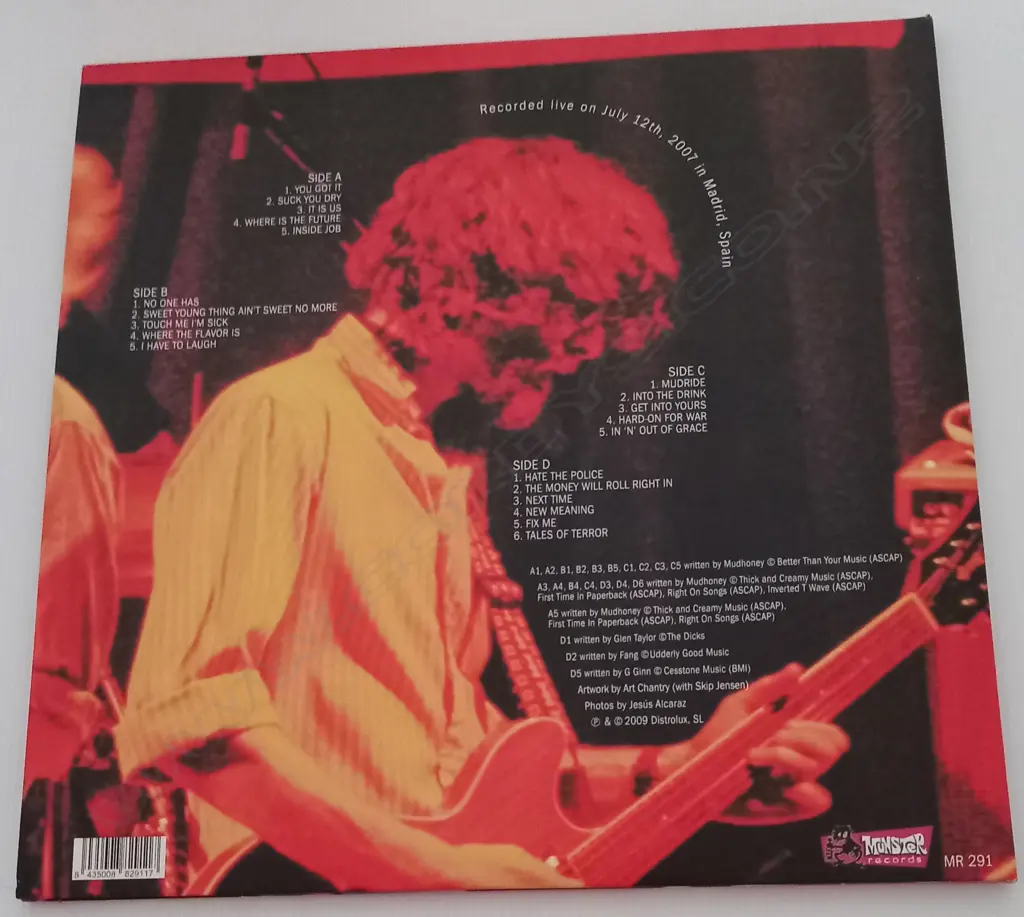 Mudhoney, Live at El Sol Image 1++