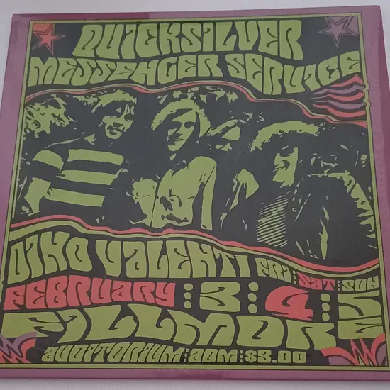 Quicksilver Messenger Service, Fillmore Auditorium Feb 4th, 1967 With Dino Valenti