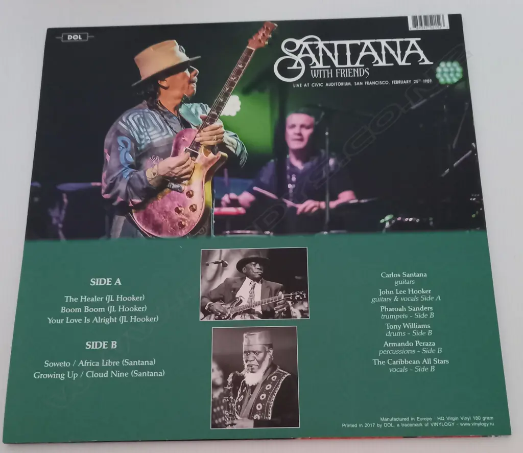 Santana with Friends, Live at Civic Auditorium San Francisco Image 1++