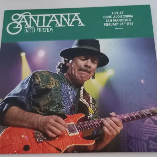 Santana with Friends, Live at Civic Auditorium San Francisco