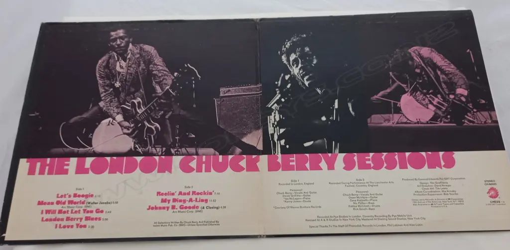 Chuck Berry, The London Chuck Berry Sessions Image 1++