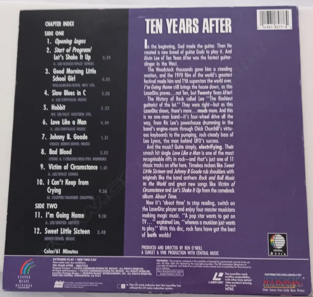 Ten Years After, Live Legends Image 1++