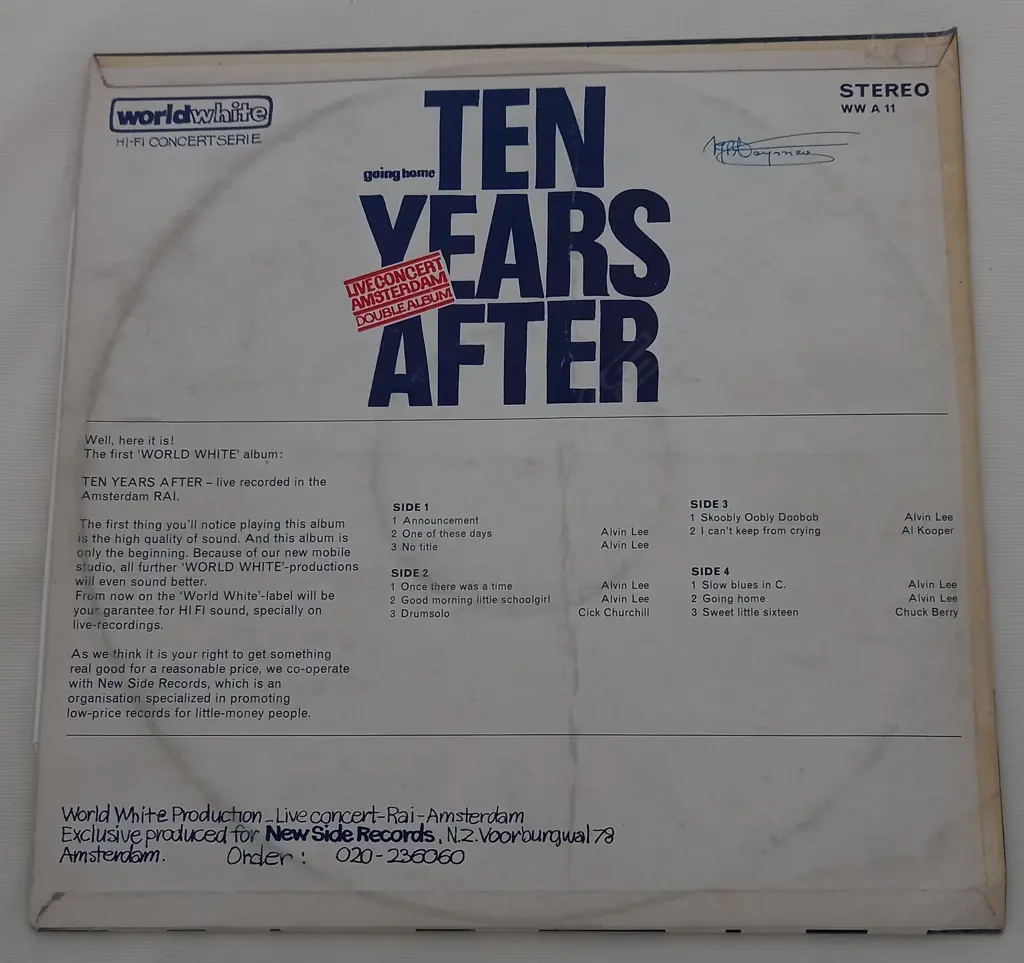 Ten Years After, Going Home - Live Concert Amsterdam Image 1++