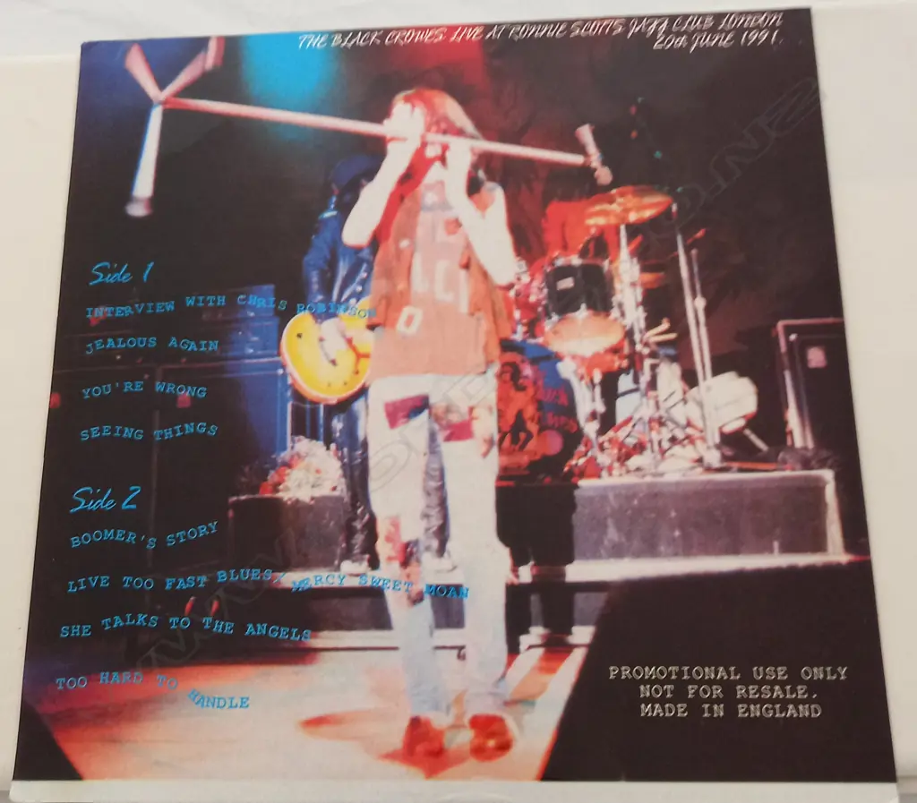 The Black Crowes, Live At Ronnie Scott's Image 1++
