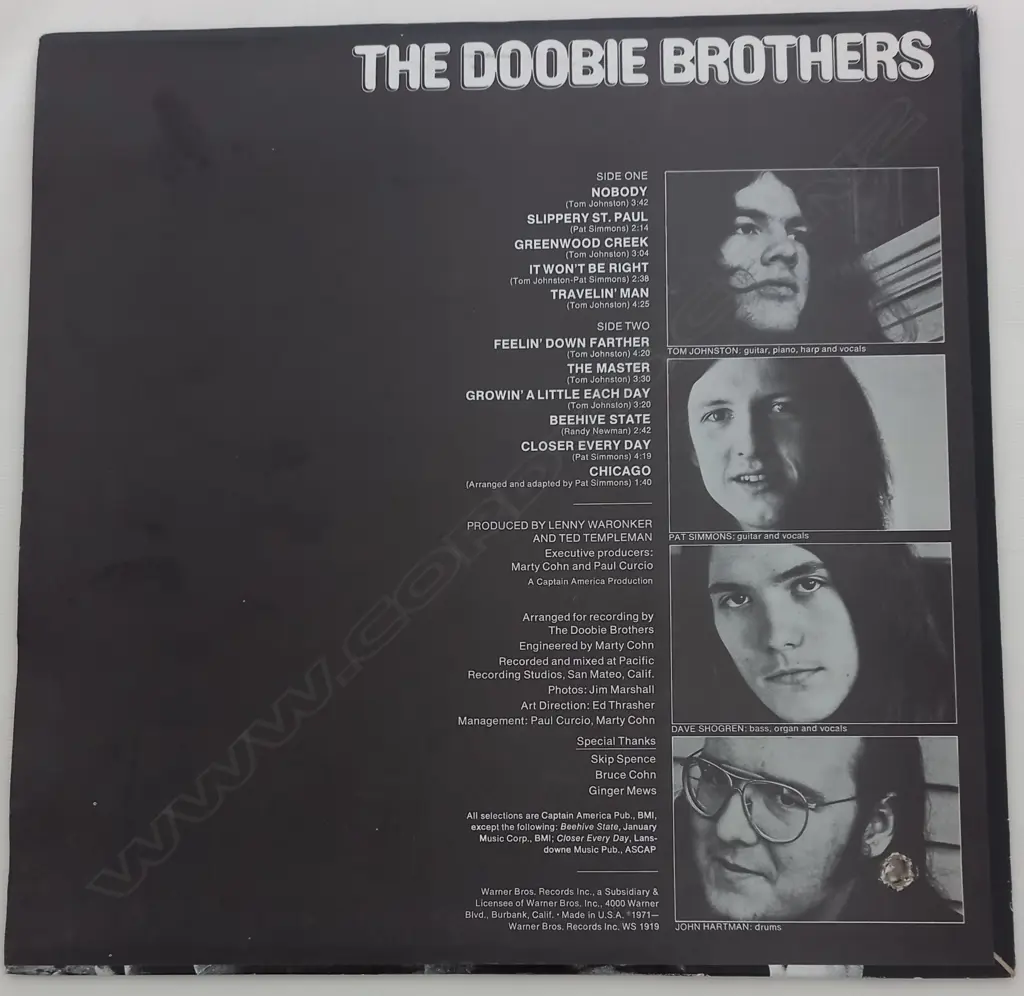 The Doobie Brothers, The Doobie Brothers Image 1++