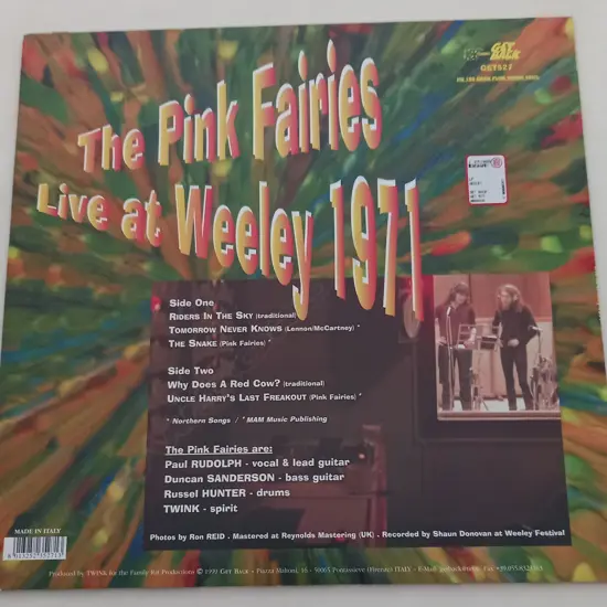 The Pink Fairies, Live At Weeley 1971