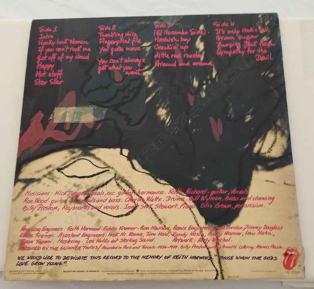 The Rolling Stones, Love You Live Image 1++