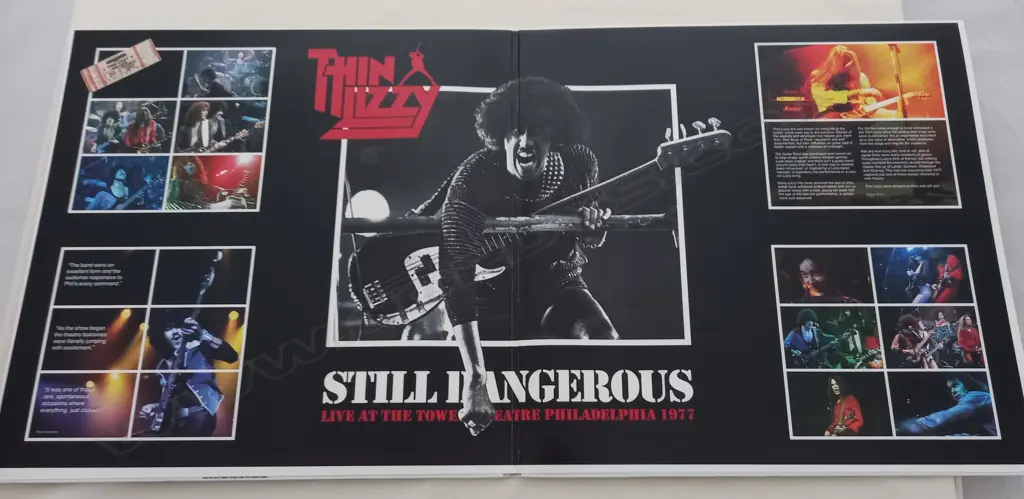 Thin Lizzy, Still Dangerous Live At The Tower Theatre Philadelphia 1977 Image 1++