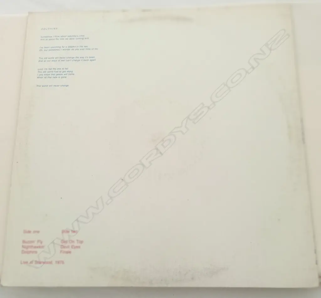 Tim Buckley, Blue Obsession Image 1++