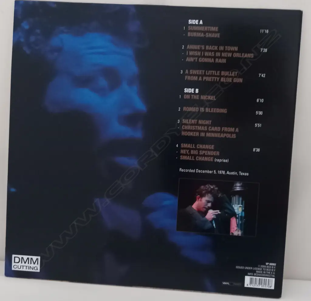 Tom Waits, Live From Austin (Romeo Bleeding) Image 1++
