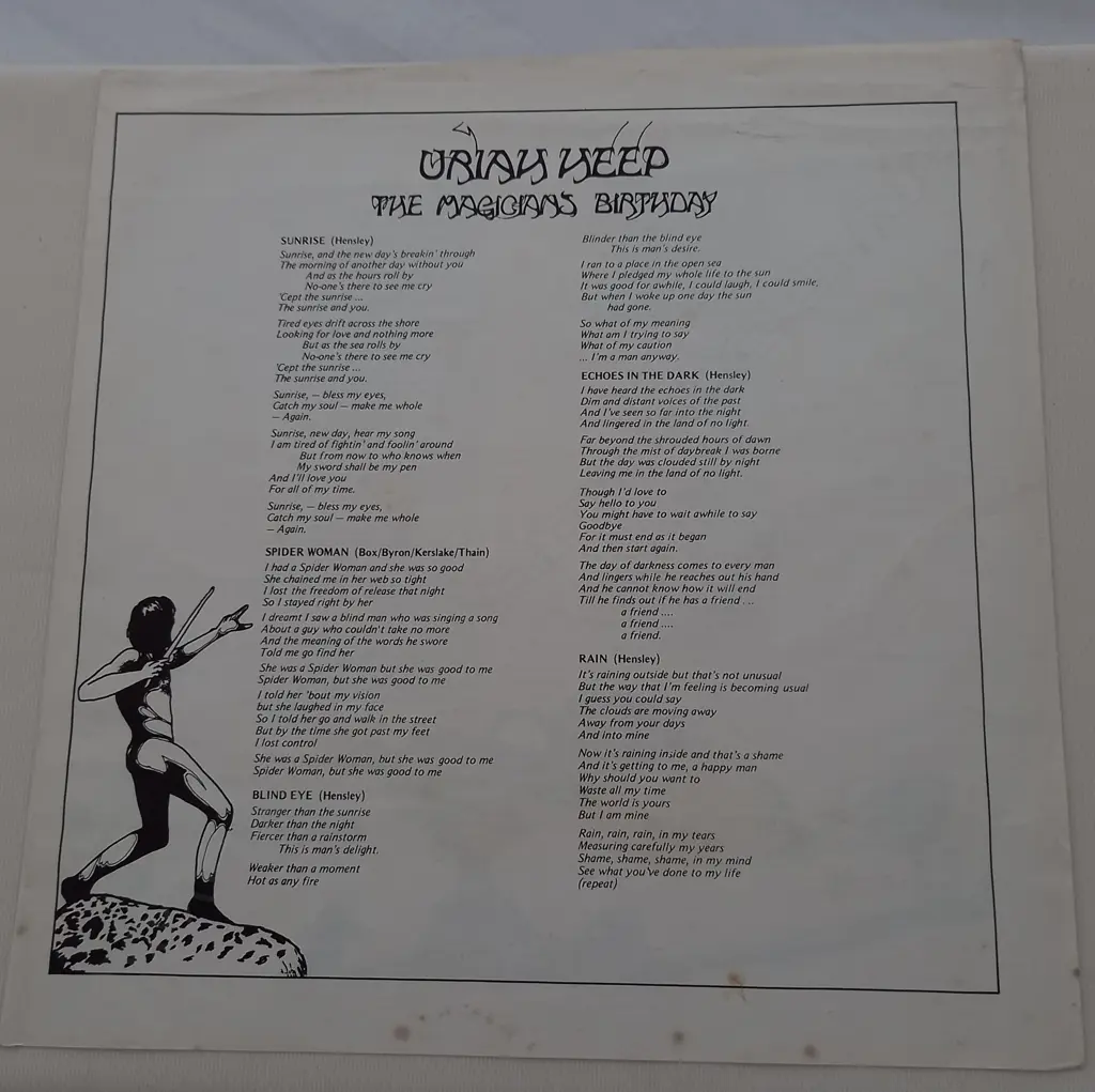 Uriah Heep, The Magician's Birthday Image 1++