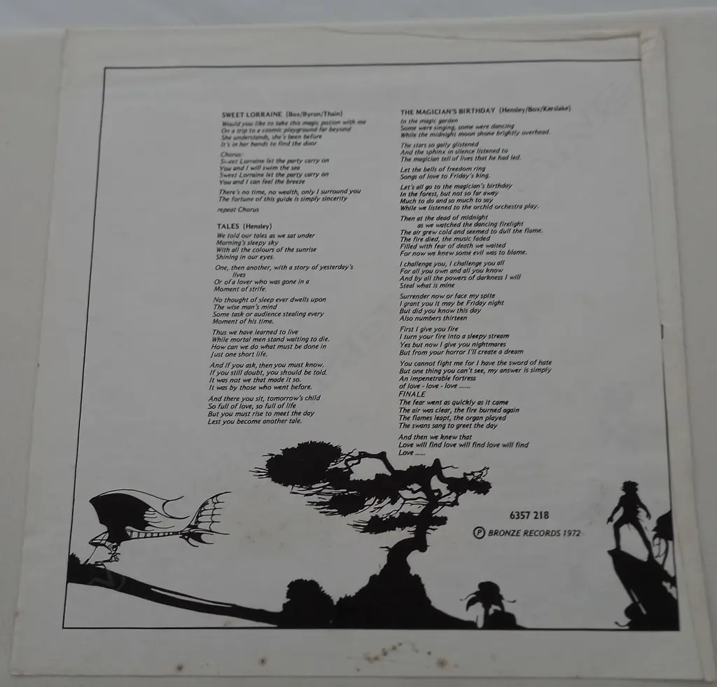 Uriah Heep, The Magician's Birthday Image 1++