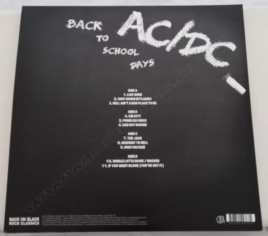 AC/DC, Back To School Days Image 1++