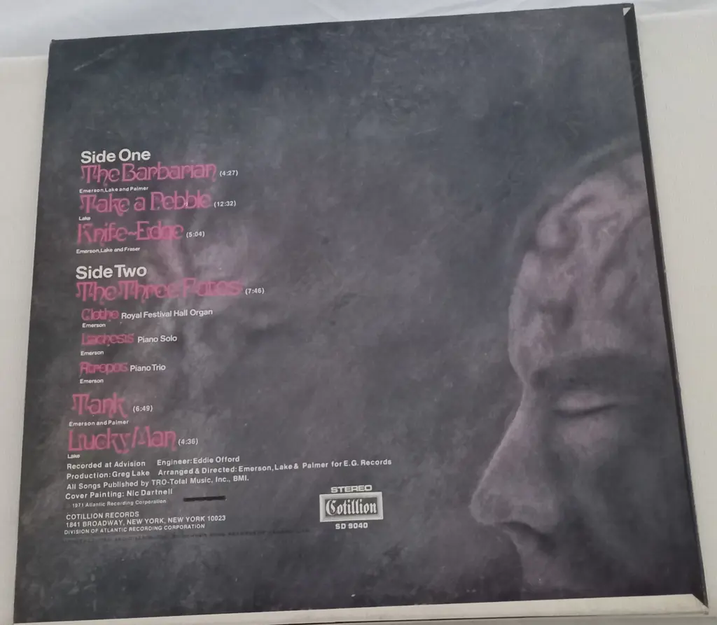 Emerson, Lake & Palmer, Emerson, Lake & Palmer Image 1++