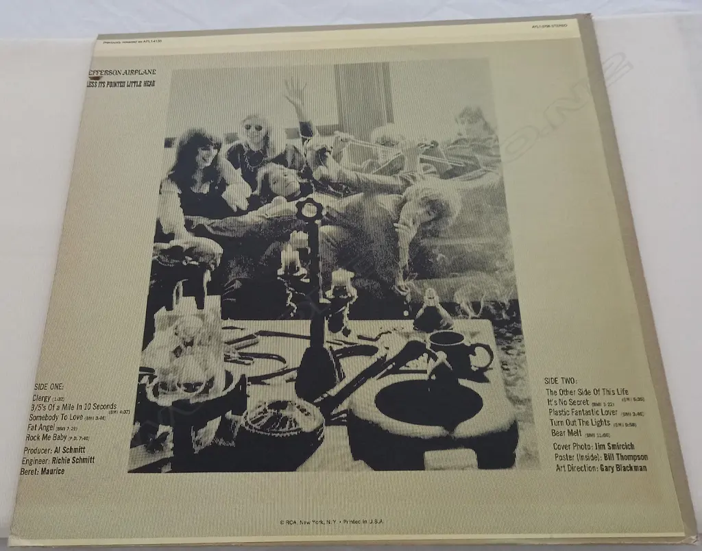 Jefferson Airplane, Bless Its Pointed Little Head Image 1++