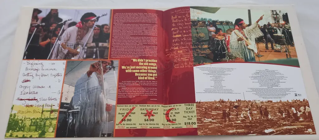 Jimi Hendrix, Live At Woodstock Image 1++