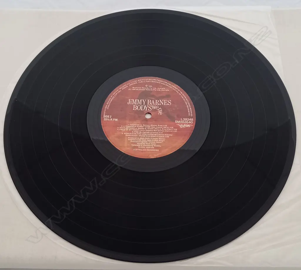 Jimmy Barnes, Bodyswerve Image 1++