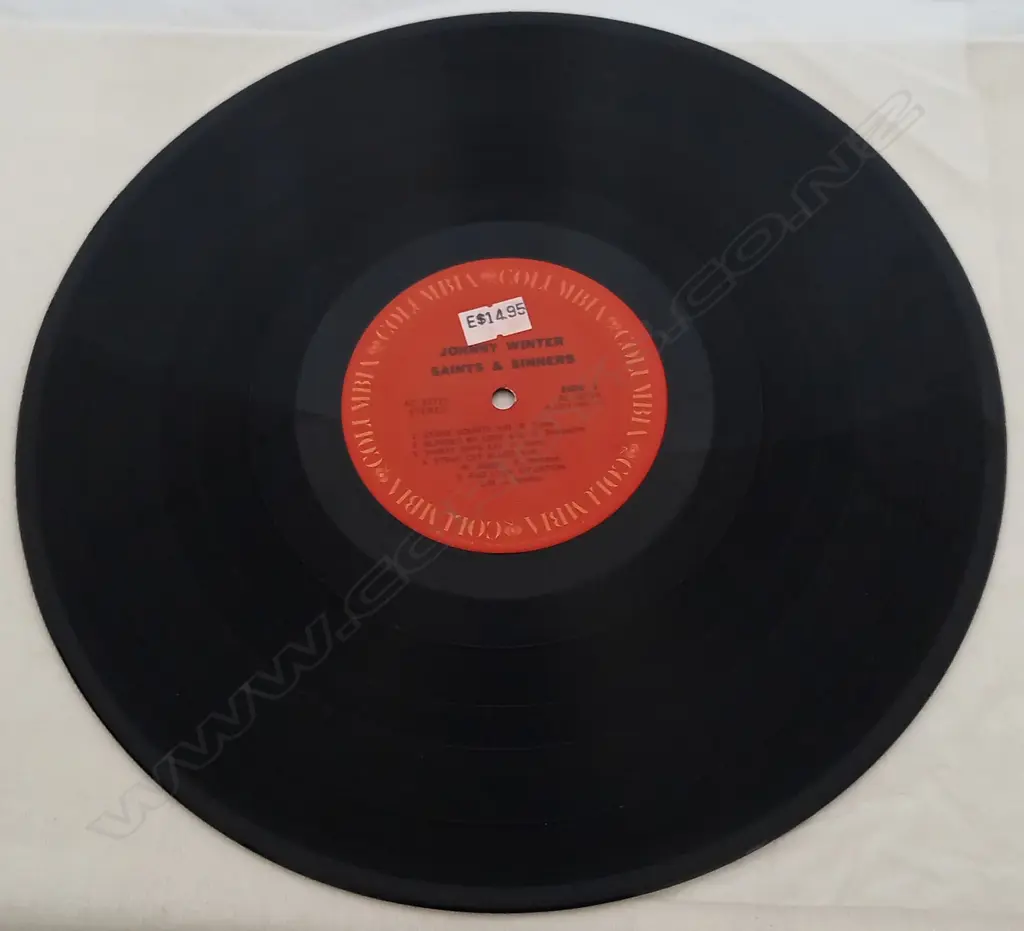 Johnny Winter, Saints & Sinners Image 1++