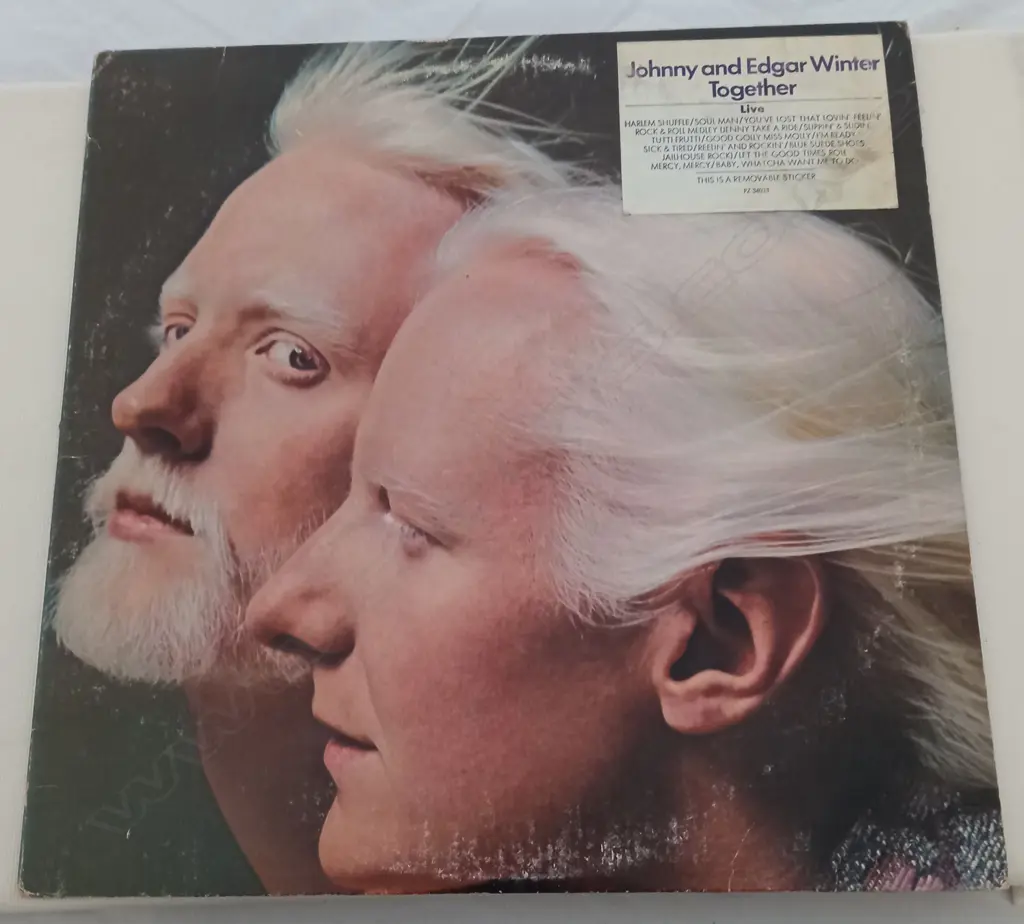 Johnny Winter & Edgar Winter, Together Image 1++