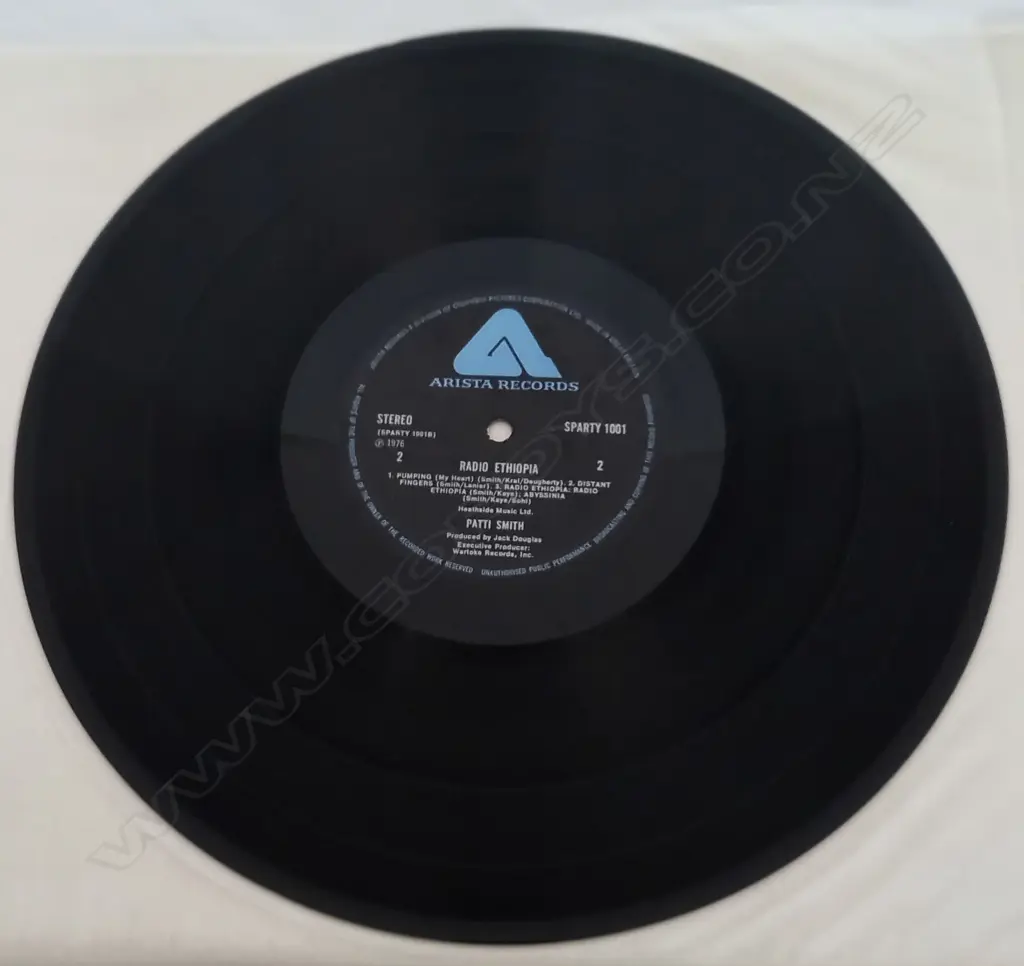 Patti Smith Group, Radio Ethiopia Image 1++