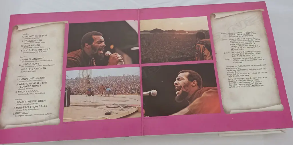 Richie Havens, Richie Havens On Stage Image 1++