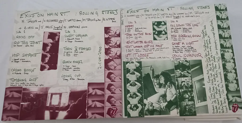 The Rolling Stones, Exile On Main Street Image 1++
