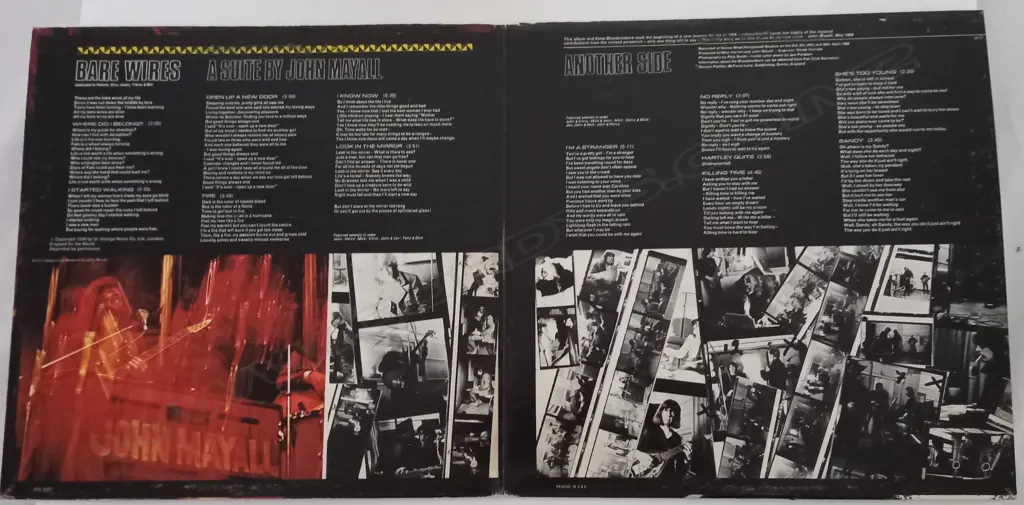 John Mayall & The Bluesbreakers, Bare Wires Image 1++
