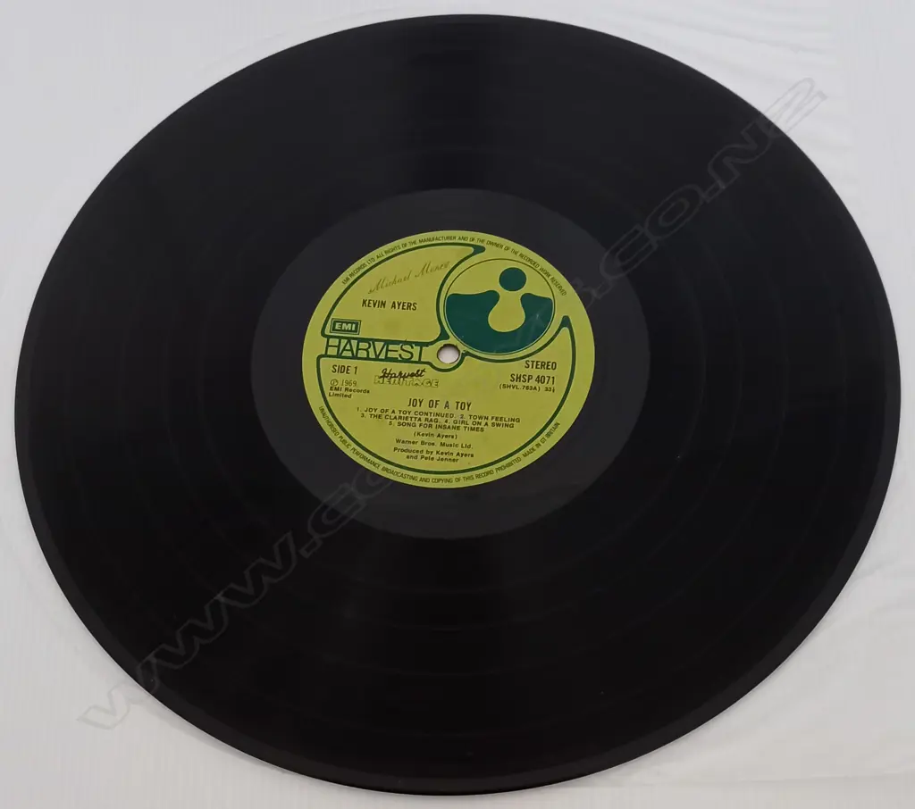 Kevin Ayers Featuring Mike Oldfield & David Bedford, The Joy Of A Toy / Shooting At The Moon Image 1++