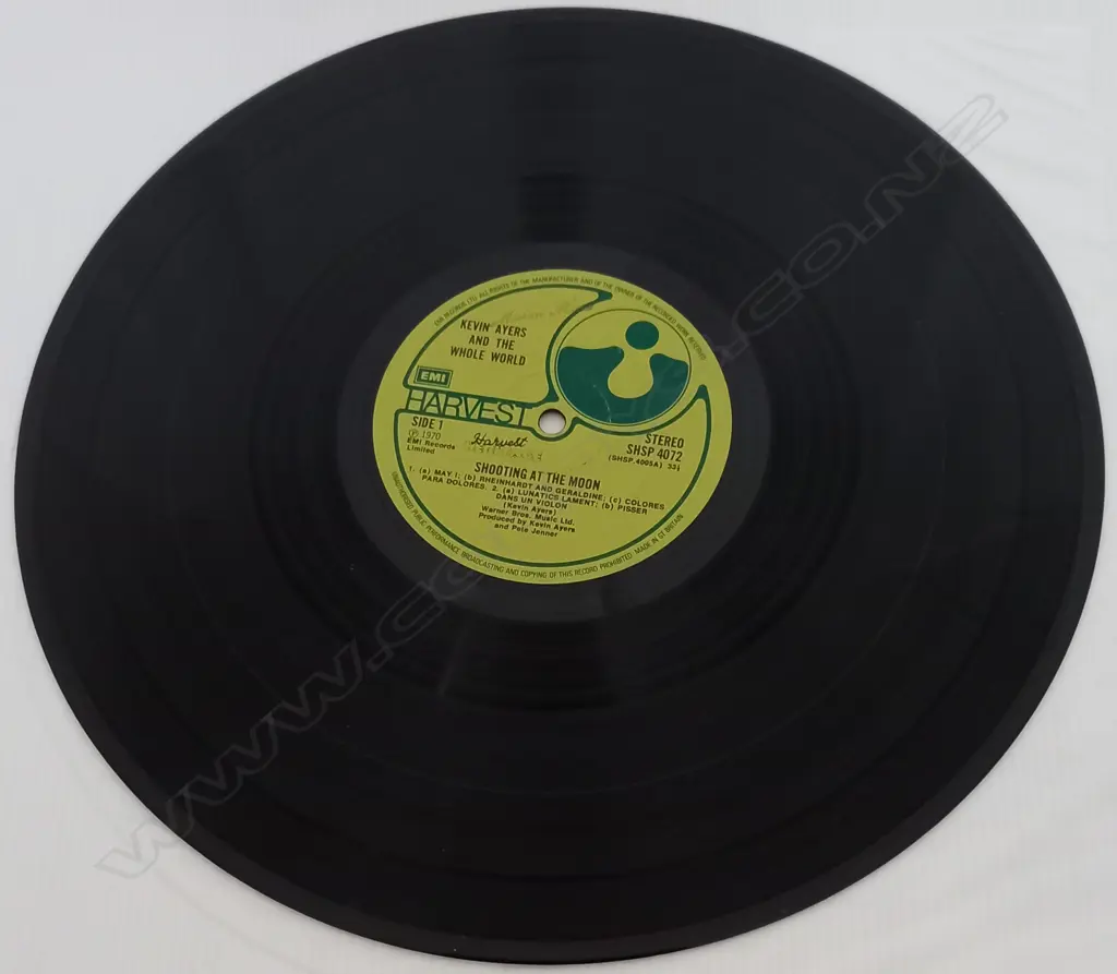 Kevin Ayers Featuring Mike Oldfield & David Bedford, The Joy Of A Toy / Shooting At The Moon Image 1++