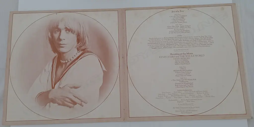 Kevin Ayers Featuring Mike Oldfield & David Bedford, The Joy Of A Toy / Shooting At The Moon Image 1++