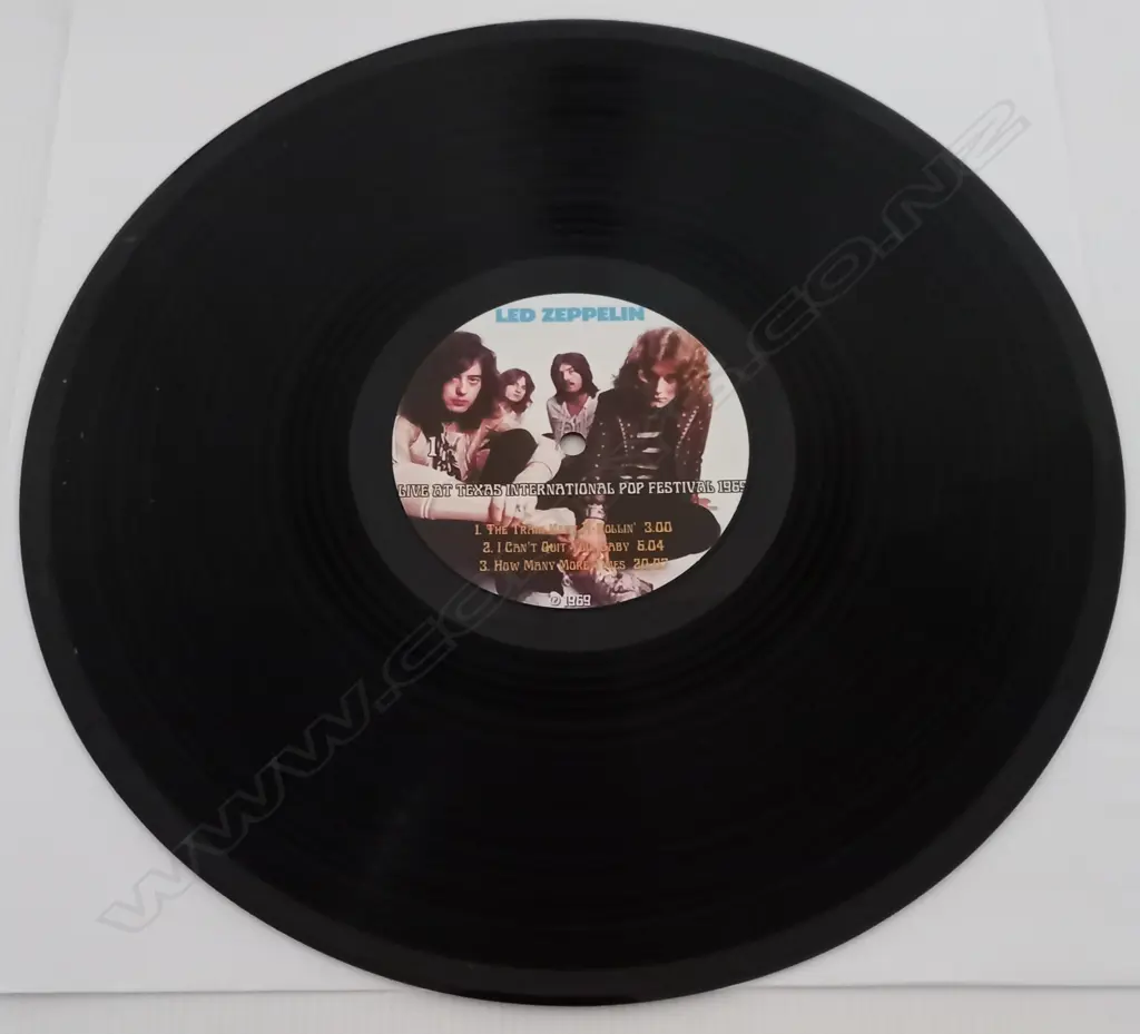 Led Zeppelin, Live At Texas International Pop Festival August 1969 Image 1++