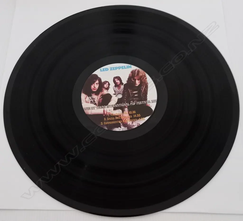 Led Zeppelin, Live At Texas International Pop Festival August 1969 Image 1++