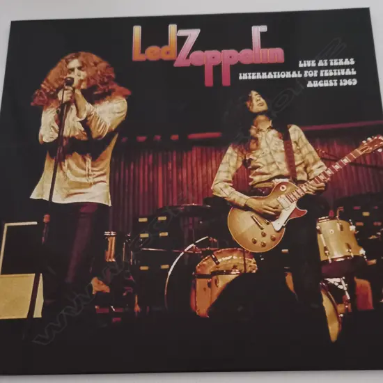 Led Zeppelin, Live At Texas International Pop Festival August 1969