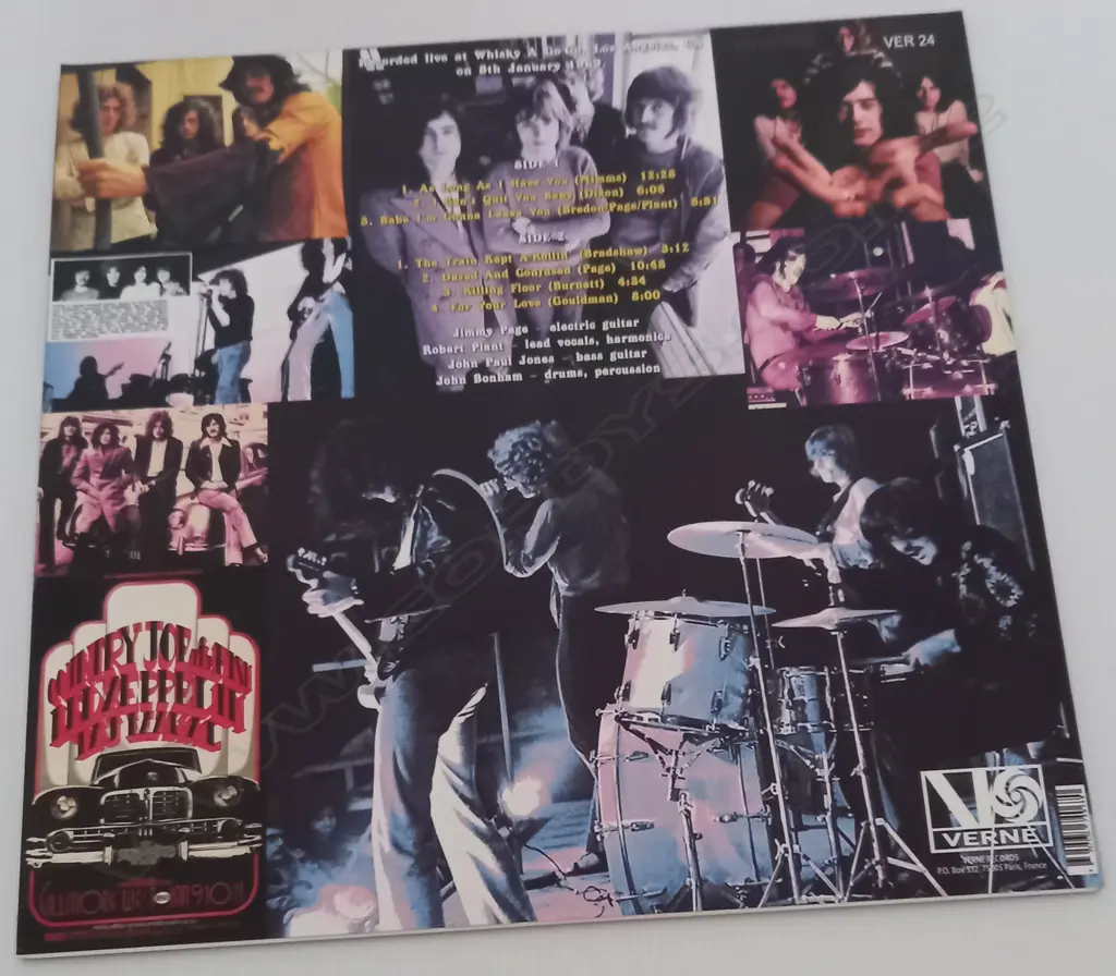 Led Zeppelin, Live At Whisky A Go-Go 5th January 1969 Image 1++
