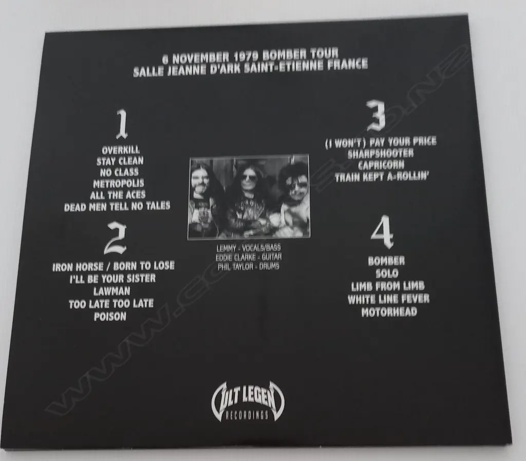 Motorhead, Bombers Over Europe Image 1++