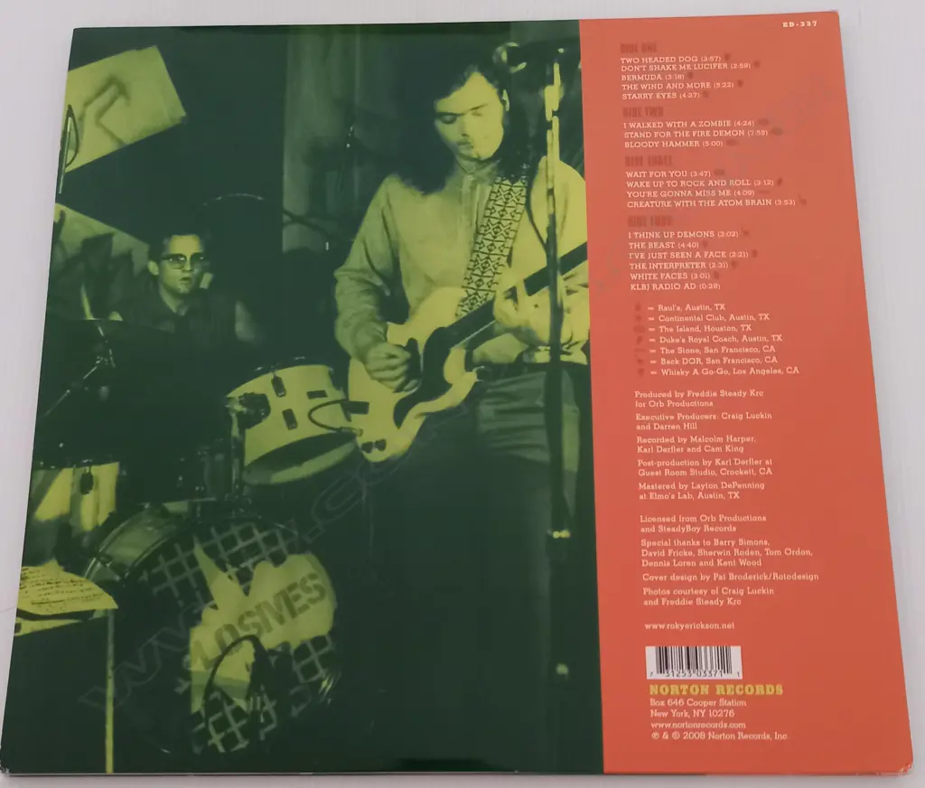 Roky Erickson And The Explosives, Halloween (Recorded Live 1979-81) Image 1++