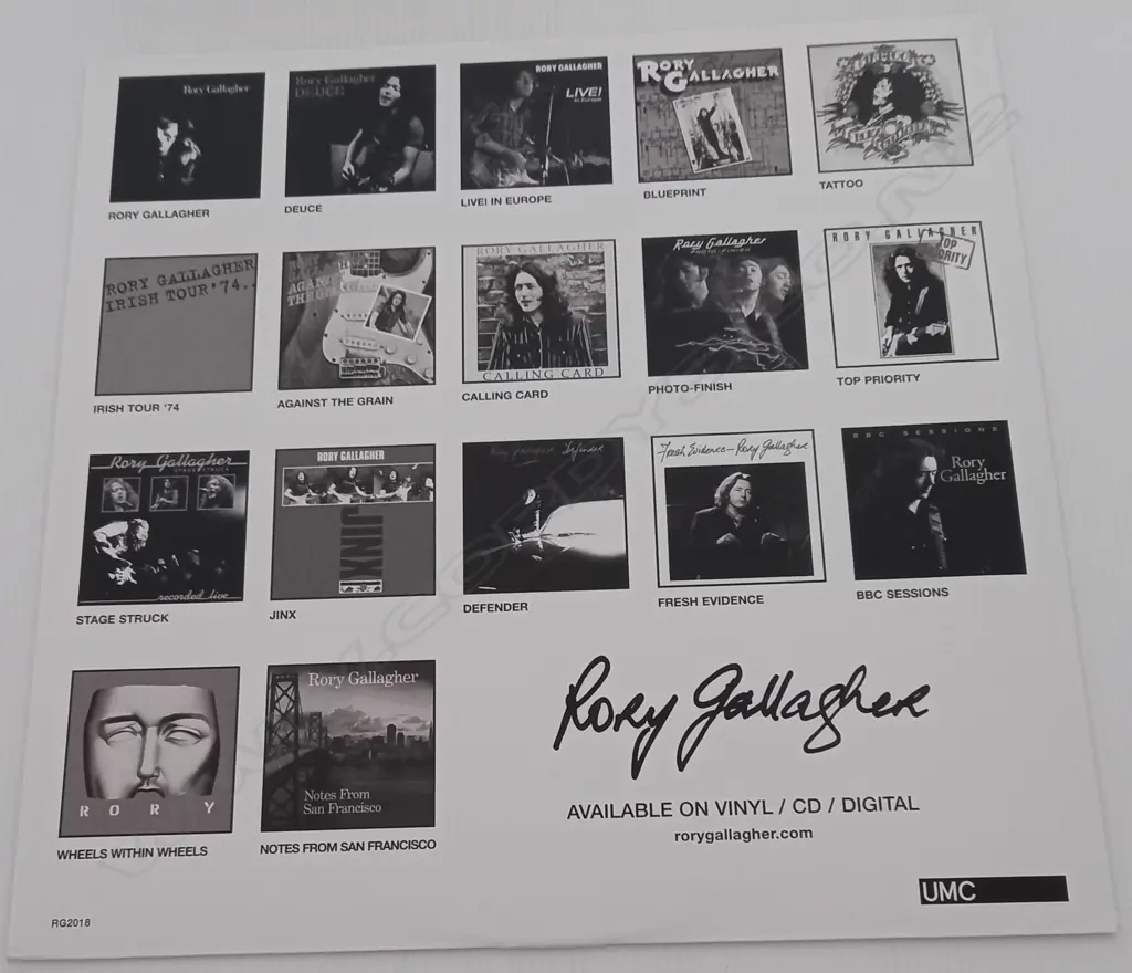 Rory Gallagher, Irish Tour '74.. Image 1++