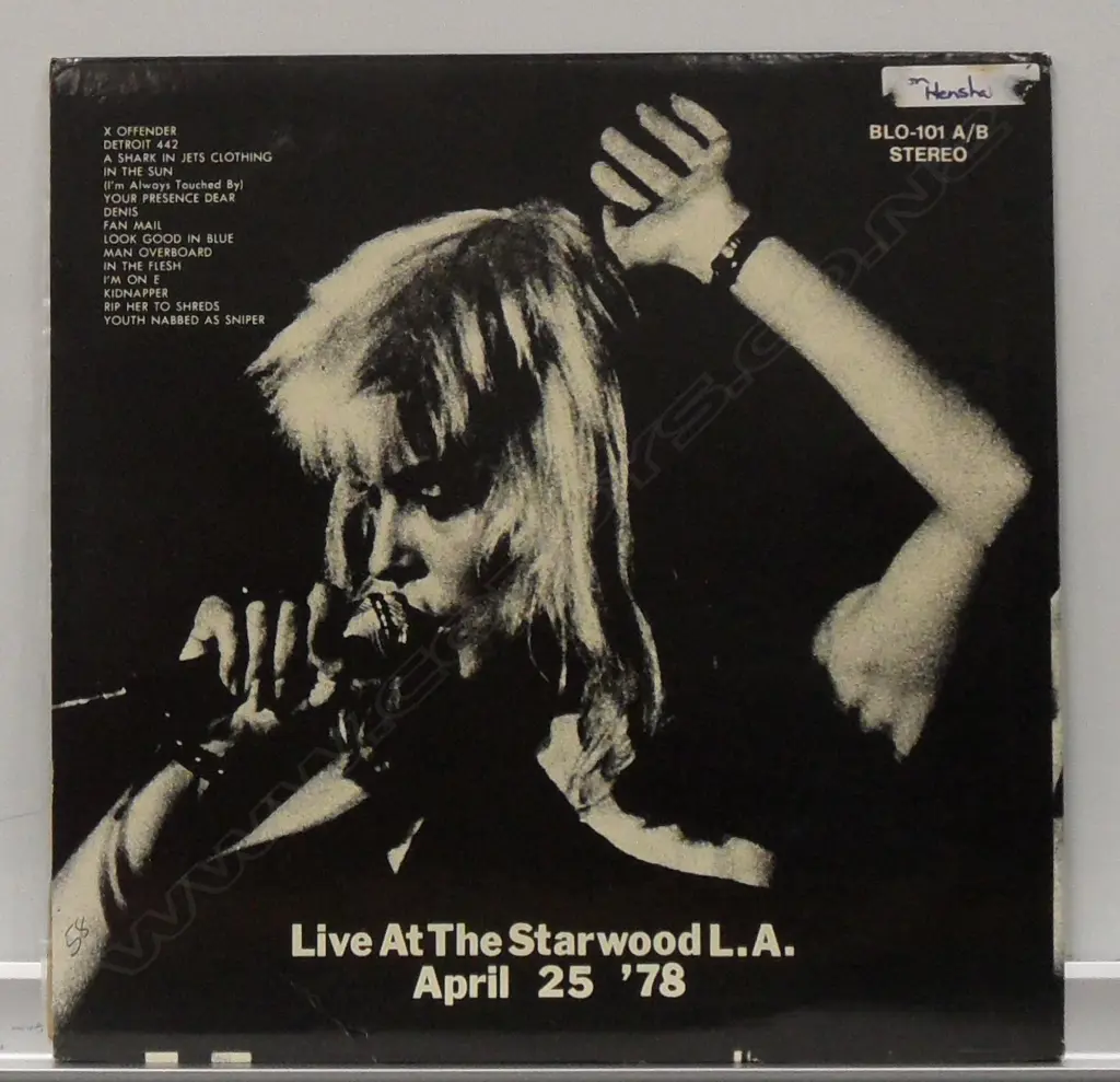 Blondie, Blondie... Live! Image 1++