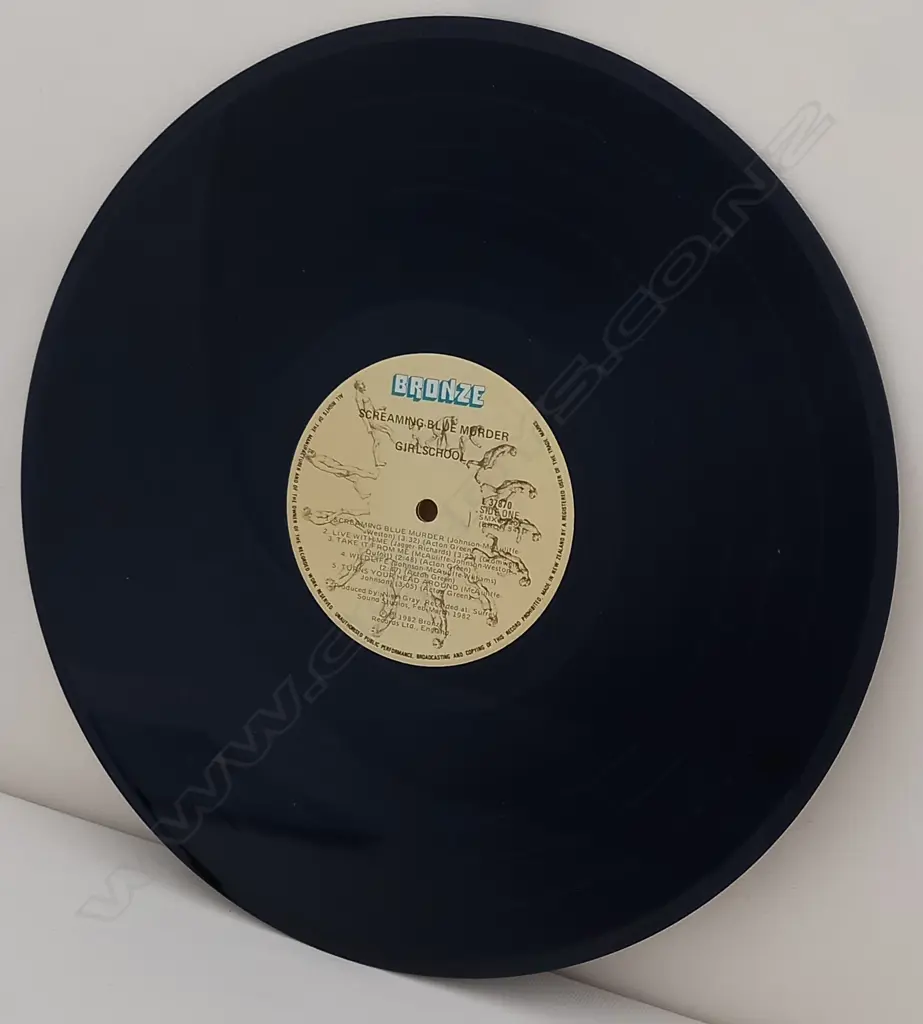 Girlschool, Screaming Blue Murder Image 1++