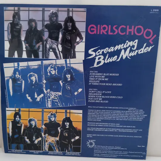 Girlschool, Screaming Blue Murder