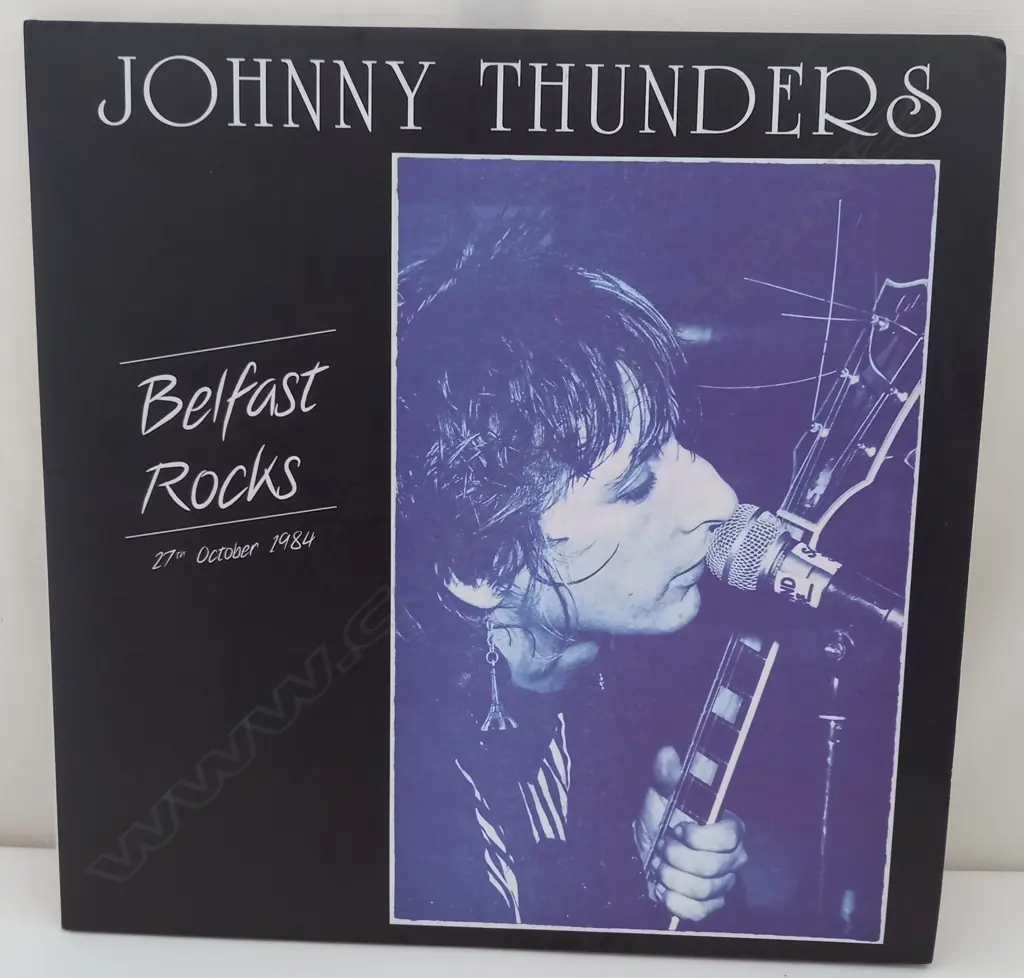 Johnny Thunders, Belfast Rocks 27th October 1984 Image 1++