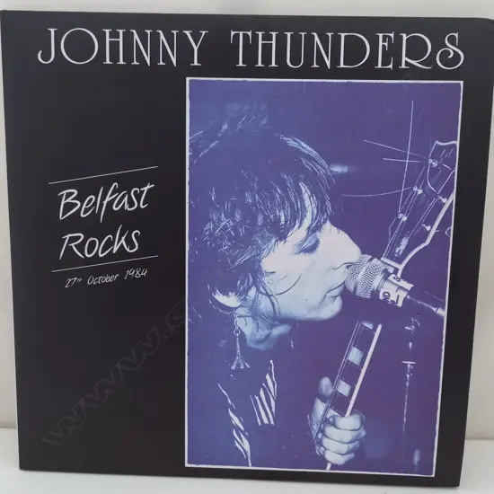 Johnny Thunders, Belfast Rocks 27th October 1984