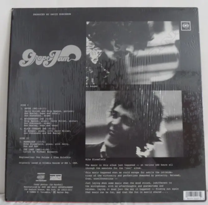 Moby Grape, Grape Jam Image 1++